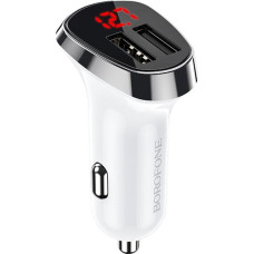 Borofone Car charger BZ15 Auspicious - 2xUSB - 2,4A white