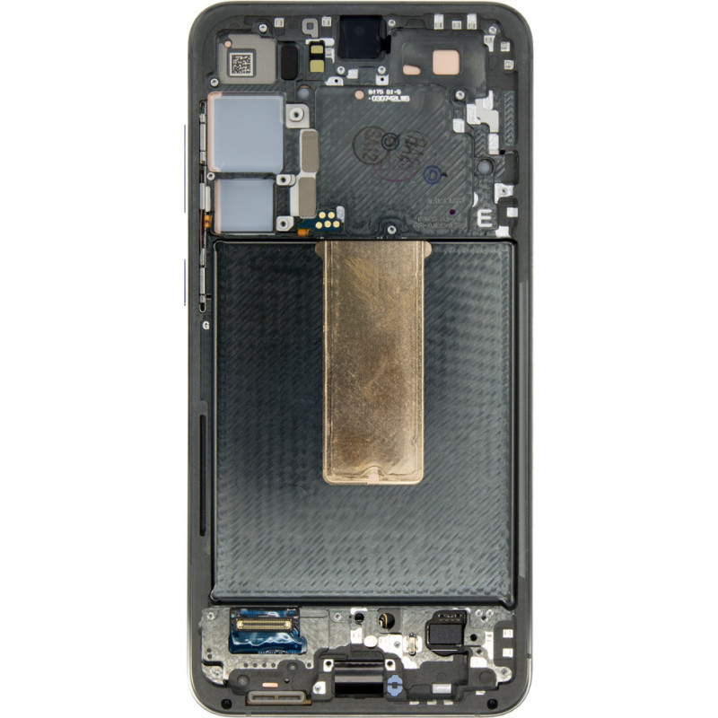 LCD display + Touch Unit + Front Cover Samsung S916 Galaxy S23+ Green (Service Pack)