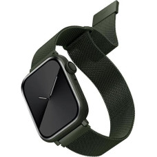 UNIQ pasek Dante Apple Watch Series 4|5|6|7|8|SE|SE2 38|40|41mm Stainless Steel zielony|green