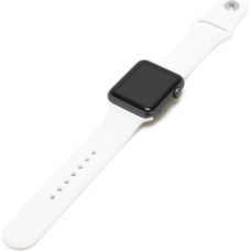 Fusion Silicone pulksteņa siksniņa Apple Watch 8 | 7 | 6 | 5 | 4 | 3 | 2 | SE (45 | 44 | 42mm) balts