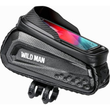 Wildman Etui|uchwyt rowerowy WILDMAN L E10S sakwa na ramę czarna|black