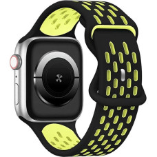 Beline pasek Apple Watch New Sport Silicone 38|40|41mm czarno-żółty black|yellow box