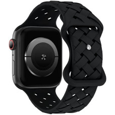 Beline pasek Apple Watch Silicone Woven 42|44|45|49mm czarny |black box