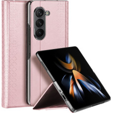 Samsung Galaxy Z Fold5 5G Dux Ducis Bril Wallet Flip Leather Case - Pink