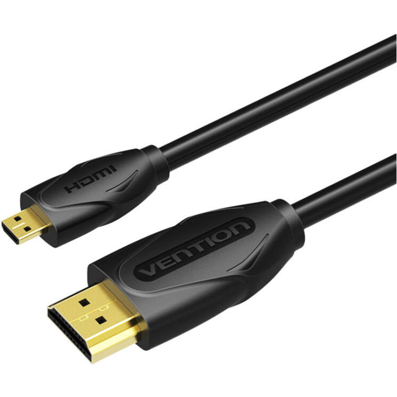 Vention Micro HDMI Cable 1.5m Vention VAA-D03-B150 (Black)