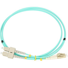 Extralink LC|UPC-SC|UPC | Patchcord | Multi Mode, OM3, Duplex, 3mm, 1m