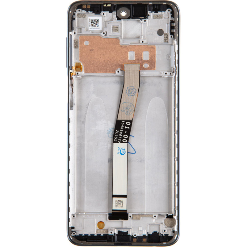 LCD Display + Touch Unit + Front Cover for Xiaomi Redmi Note 9 Pro|9S|9 Pro Max Interstellar Gray