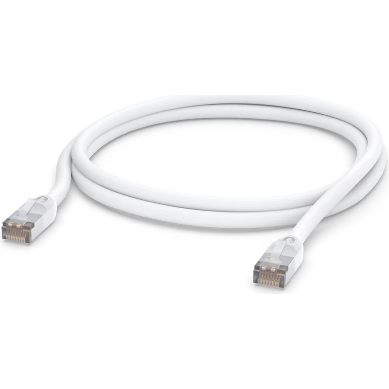 Ubiquiti UACC-Cable-Patch-Outdoor-2m-WH | LAN Patchcord | Āra, Cat.5e STP, 2m, balts