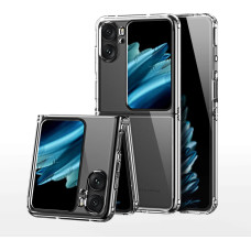 Dux Ducis Clin Case for Oppo Find N2 Flip Armor Case Back Cover Transparent