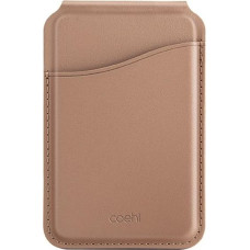 UNIQ Coehl Esme magnetyczny portfel z lusterkiem i podpórką beżowy|dusty nude