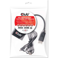 Club3D CLUB 3D MST Hub DisplayPort 1.2 Dual Mon