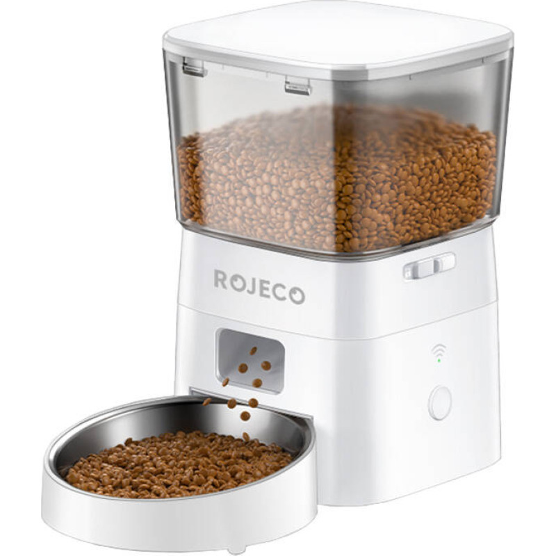 Rojeco 2L Automatic Pet Feeder WiFi Version