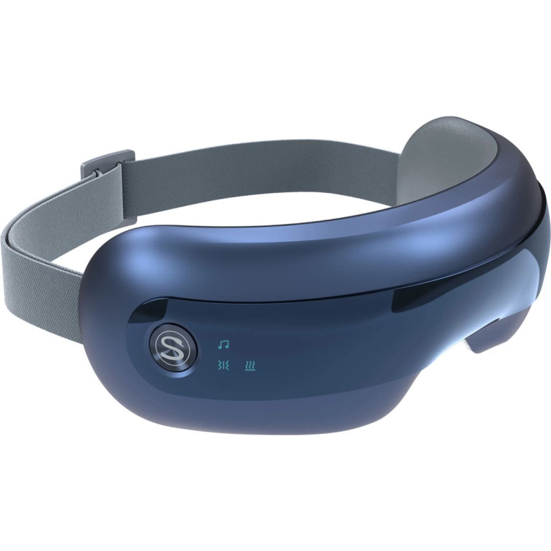 SKG E3 Pro eye and temple massager with vision window - blue