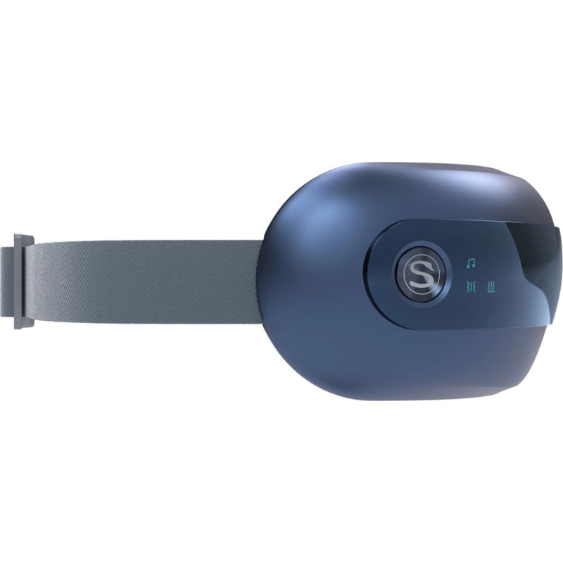 SKG E3 Pro eye and temple massager with vision window - blue