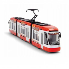 City Liner tramvajs 46 cm Sarkans