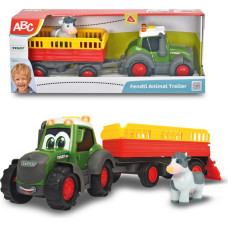 ABC Happy Fendt traktors ar mājdzīvnieku piekabi