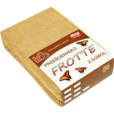 Frotē pieguļošs palags 60x120 sinepju smiltis 056 biezs 200g/m2