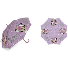 Lietussargs bērniem Mini Mouse 7819 Minnie Mouse zvaigznes rozā lietussarga rozā rokturis