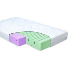 Matracis gultiņai 60x120x10 Dual ortopēdisks balts bērniem