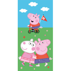 Pludmales dvielis 70x140 Peppa Pig George 3506 bērniem