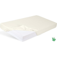Bambusa palags 180x200 krēms matračiem līdz 20 cm augstiem, svars 140 g/m2
