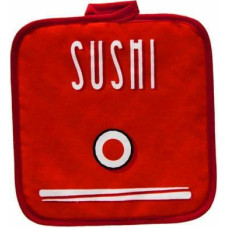 Paklājiņš virtuves satvērējs 20x20 Cucine Mondo Japan Sushi sarkans
