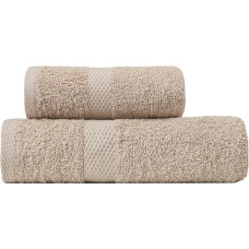 Dvielis Lucy 50x90 bēšs 400g/m2 frotē