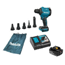 Makita-Maszyny akumulatora sūknis/pūtējs 18V Makita [DAS180RT] 5.0Ah, Li-Ion, LXT