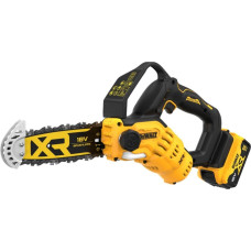 Dewalt-Maszyny Akumulatora motorzāģis, zobens 20cm, 18V, Li-Ion 1x5.0Ah, DeWalt [DCMPS520P1-QW]