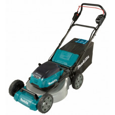 Makita-Maszyny bezvadu zāles pļāvējs 2x18V Li-Ion 4x5.0Ah, 53.4cm, 70l, Makita [DLM530PT4]