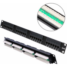 Extralink CAT5E UTP | Patchpanel | 24 porti