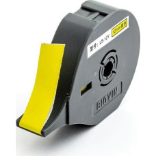 Biovin Taśma samoprzylepna żółta 12mm 8m kaseta LS-12Y