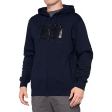 100% Bluza męska 100% SYNDICATE Hooded Zip Sweatshirt Navy Black roz. M (NEW)