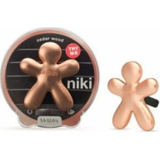 Mr&Mrs Fragrance Mr Mrs JNIKI017NW Cedar wood Scent for Car, 6 x 7 cm, Refillable, Pearly pink gold