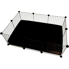 C&C Modular cage 3x2 110x75 cm guinea pig, hedgehog, black
