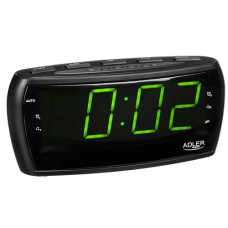 Adler AD 1121 radio Clock Analog & digital Black