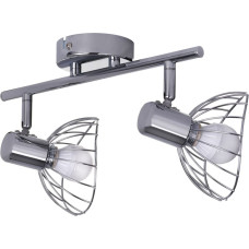 Activejet GIZEL double ceiling wall light strip chrome E14 wall lamp for living room