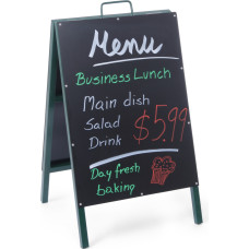 Hendi Brīvi stāvoša reklāmas informācijas dēlis MENU restorāniem 500x850mm - 664117