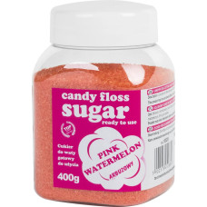 Gsg24 Krāsains cukurs kokvilnas konfektes rozā arbūza garšai 400g