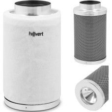 Hillvert Oglekļa filtrs ar priekšfiltru ventilācijai 130 mm 110-340 m3/h