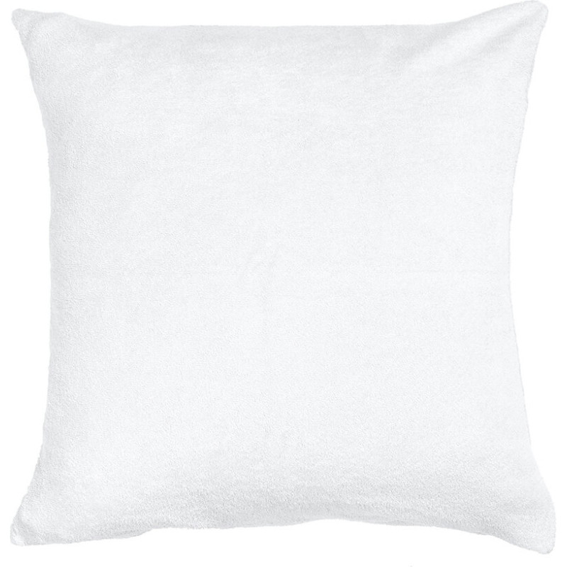 Frotē spilvendrāna 70x80 balta 001 bieza 200g/m2