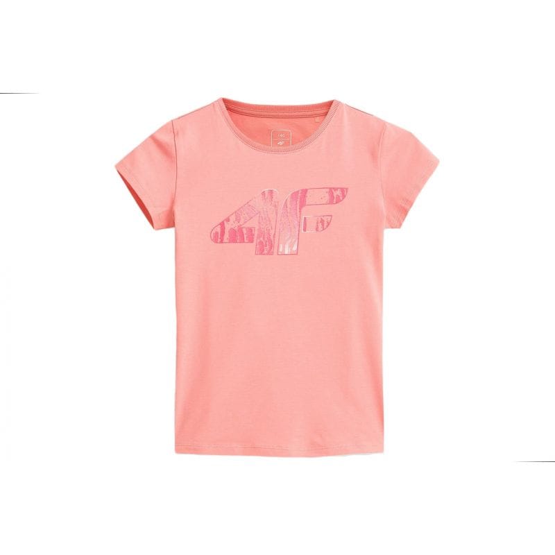 4F T-shirt Junior HJZ21-JTSD009A pink