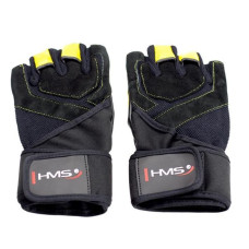 HMS Black / Yellow RST01 gym gloves XL