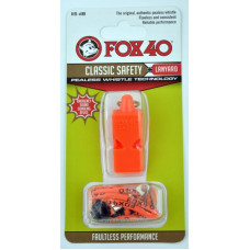 FOX Whistle 40 Classic + string 9903-0308 orange