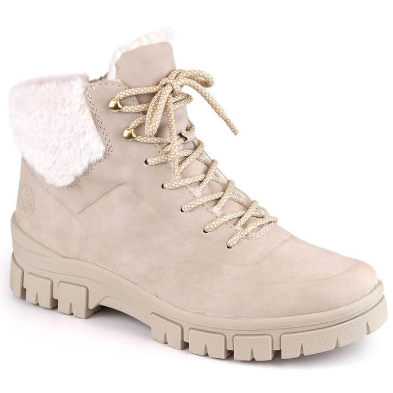 Rieker Comfortable insulated boots W RKR633, beige