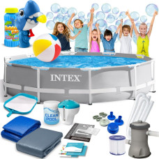 Intex Rāmis dārza baseins 305 x 76 cm 15in1 26702 + BEZMAKSAS burbuļu mašīna