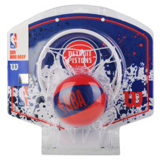 Wilson Mini NBA Team Detroit Pistons basketball backboard WTBA1302DET