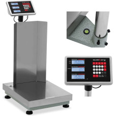 Steinberg Systems Noliktavas platformas svari ar atzveltni 40 x 50 cm LCD 150 kg / 0,01 kg