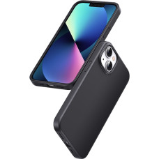 Ugreen Elastīgs silikona telefona maciņš priekš iPhone Protective Case 14 melns