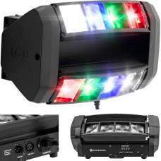 Singercon Skatuves apgaismojums CON.LED-109 kustīgā galva Spider 8 LED 27W RGBW